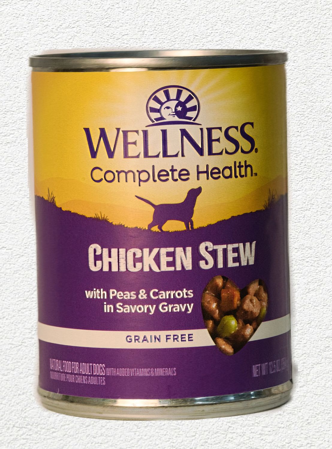Wellness Chicken Stew with Peas & Carrots Canned Dog Food - 12.5 oz