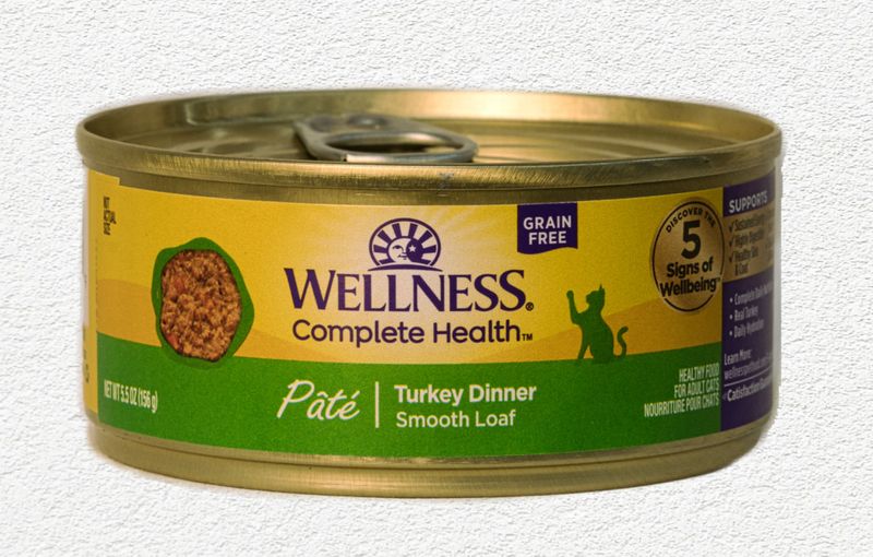 WELLNESS CAT CAN TURKEY 5.5oz