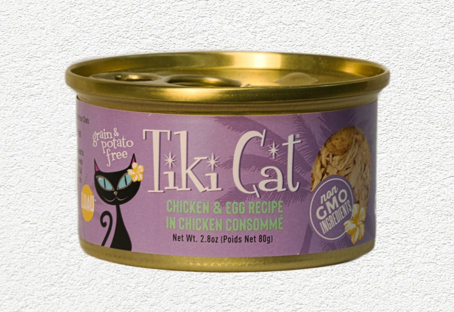 Tiki Cat Koolina Luau Chicken with Egg Canned Cat Food - 2.8 oz