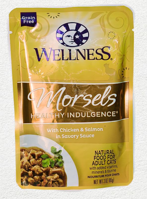 Wellness Healthy Indulgence Chicken & Salmon Morsels in Sauce - 3 oz