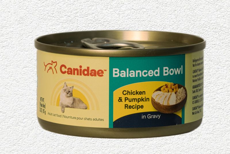 Canidae Balanced Bowl Chicken & Pumpkin Recipe Wet Cat Food, 3 oz