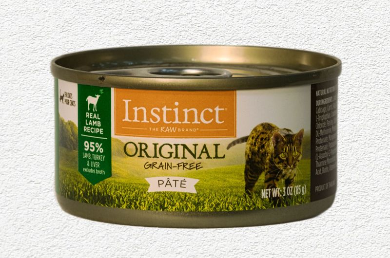 z Instinct Original Grain-Free Real Lamb Recipe for Cats - 3 oz Cans