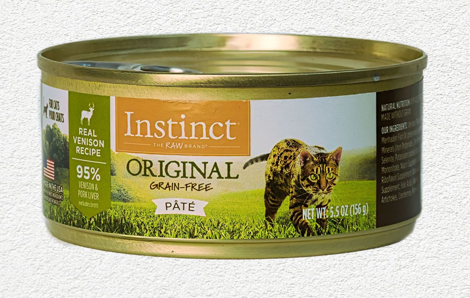 z Instinct Original Grain-Free Real Venison Recipe Wet Cat Food