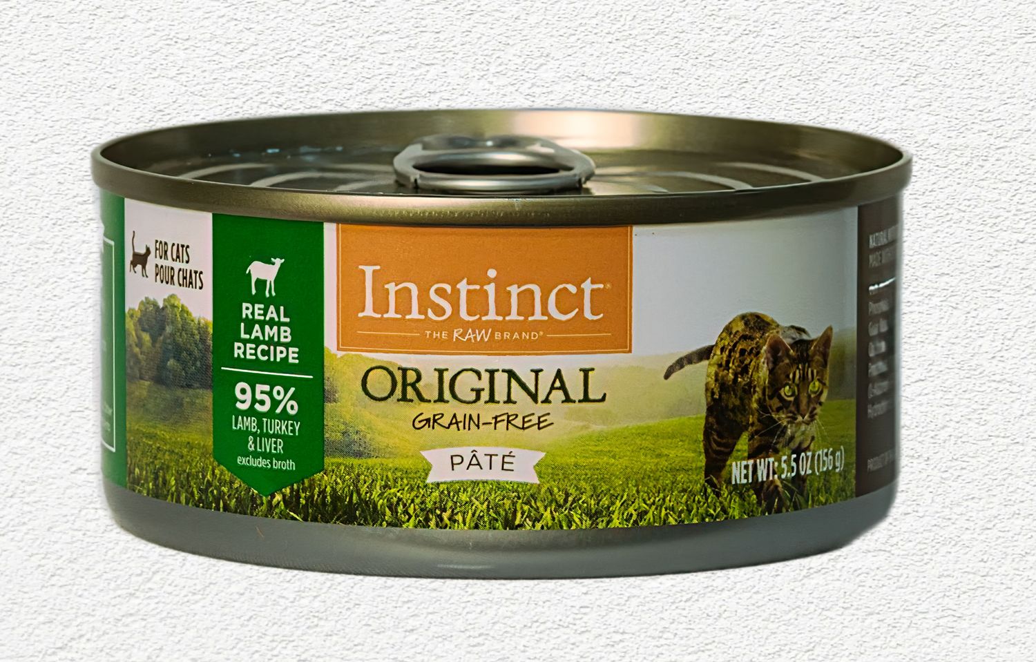 z Instinct Original Grain-Free Real Lamb Recipe Canned Cat Food 5.5oz