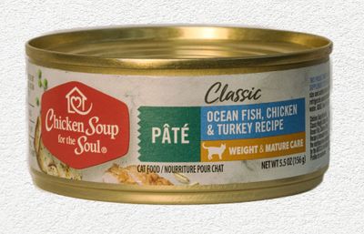 Chicken Soup for the Soul Weight & Mature Care Ocean Fish, Chicken & Turkey Pate - 5.5oz