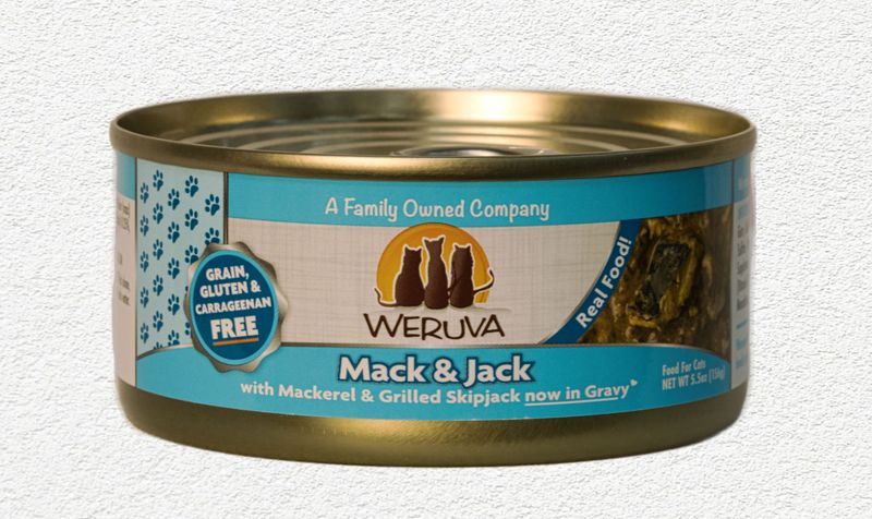 Weruva Mack & Jack Cat Food - Grain-Free 5.5 oz