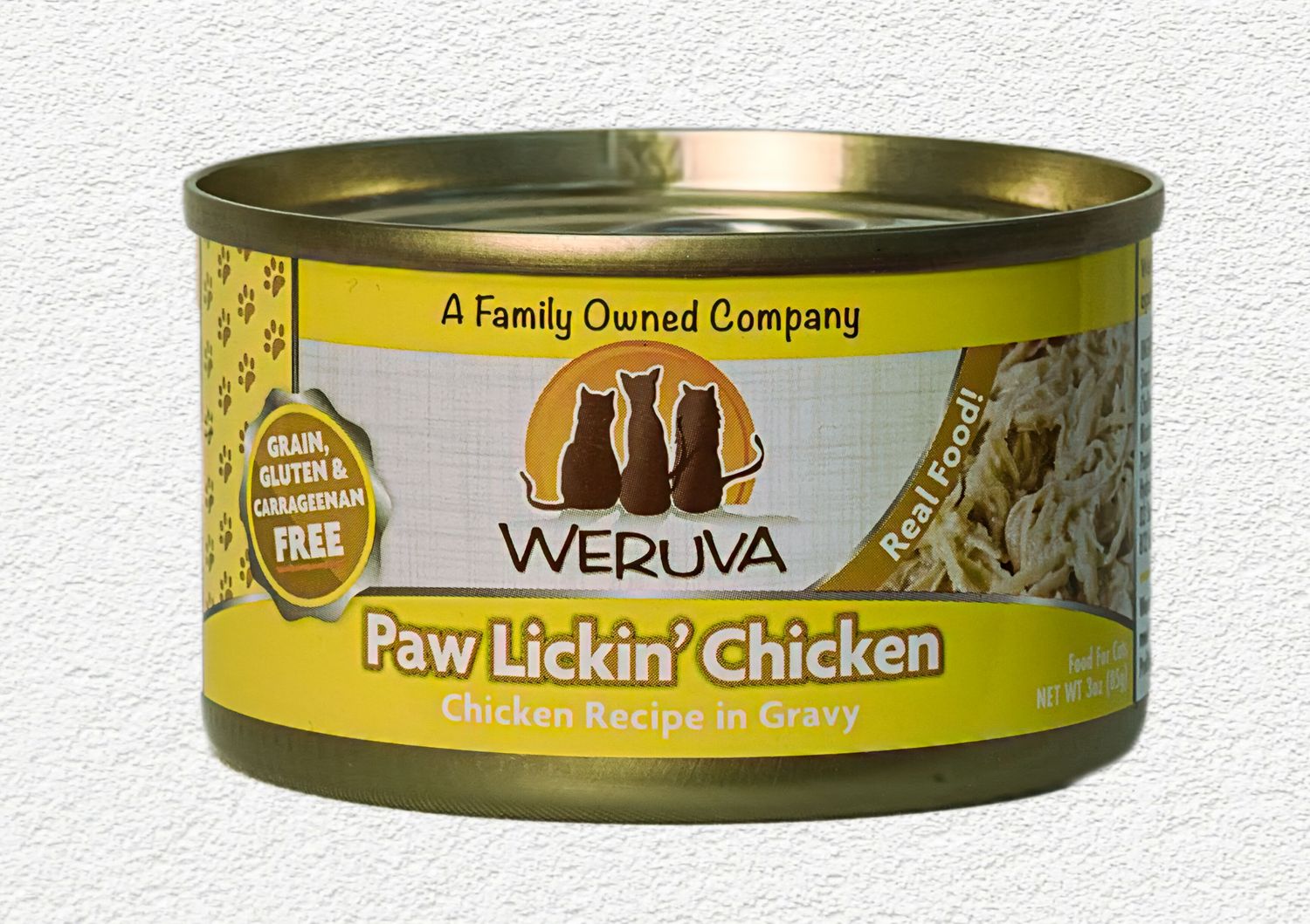 Weruva Paw Lickin' Chicken in Gravy Canned Cat Food - 3oz
