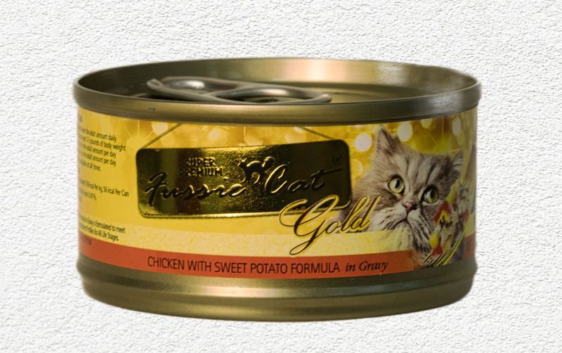 Fussie Cat Premium Chicken with Sweet Potato in Gravy 2.82 oz