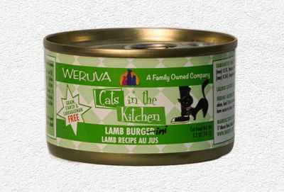 Weruva Cats in the Kitchen Lamb Burger-ini 3.2 oz