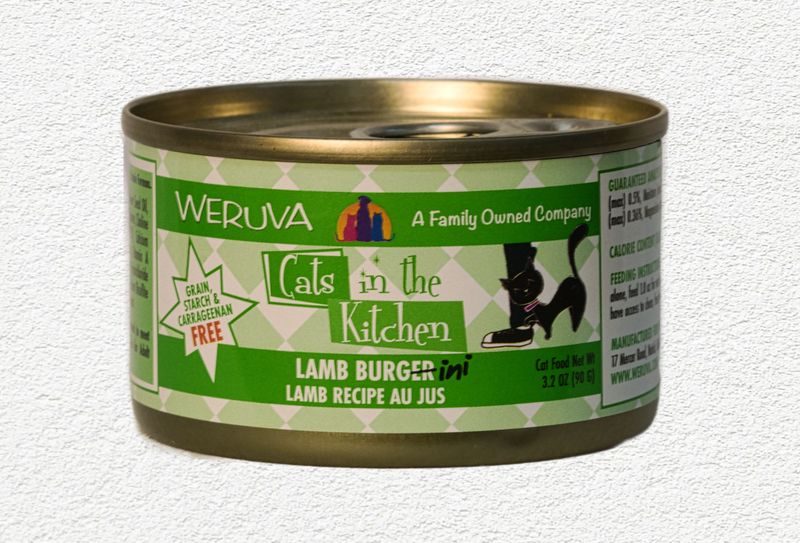 Weruva Cats in the Kitchen Lamb Burger-ini 3.2 oz