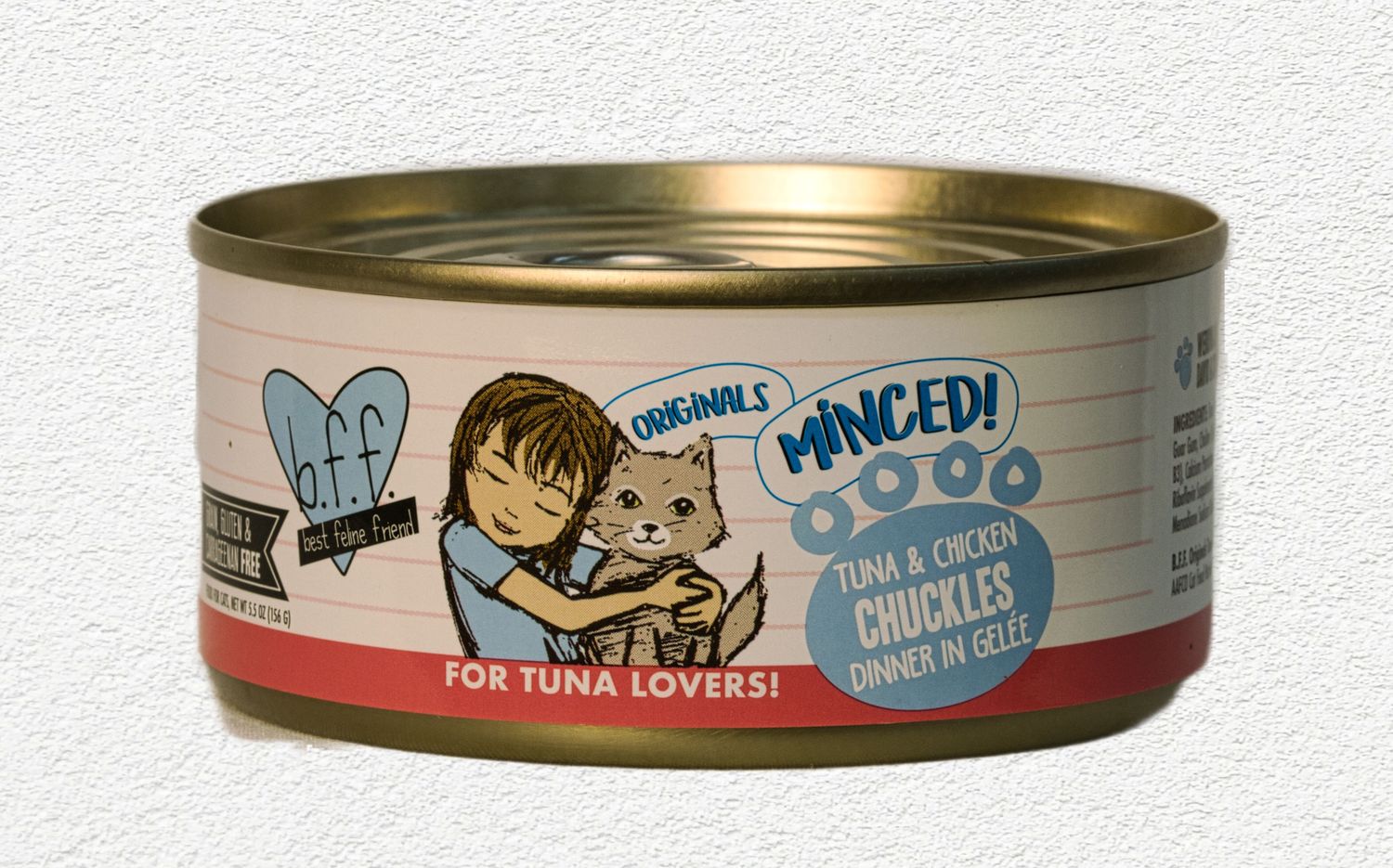 Weruva BFF Tuna & Chicken Chuckles Wet Cat Food - 5oz