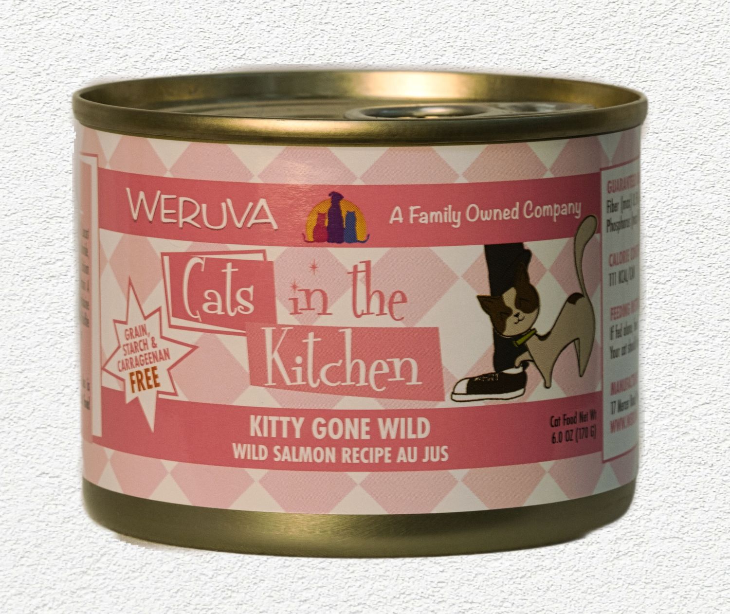 Weruva Cats in the Kitchen Kitty Gone Wild 6 oz