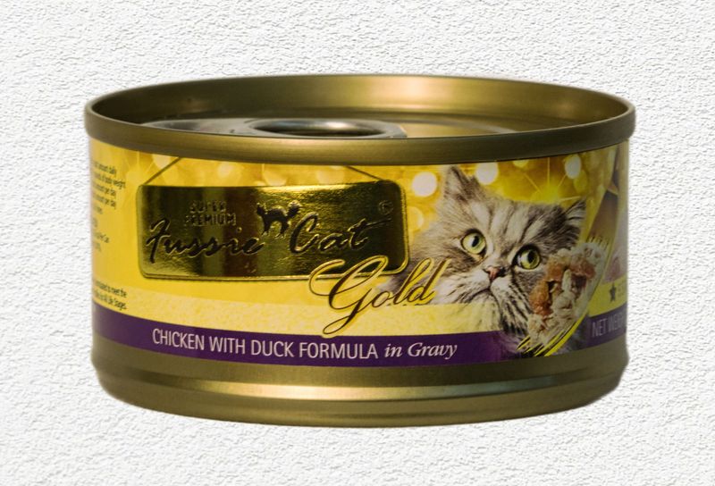 Fussie Cat Super Premium Chicken with Duck Formula in Gravy - 2.82 oz