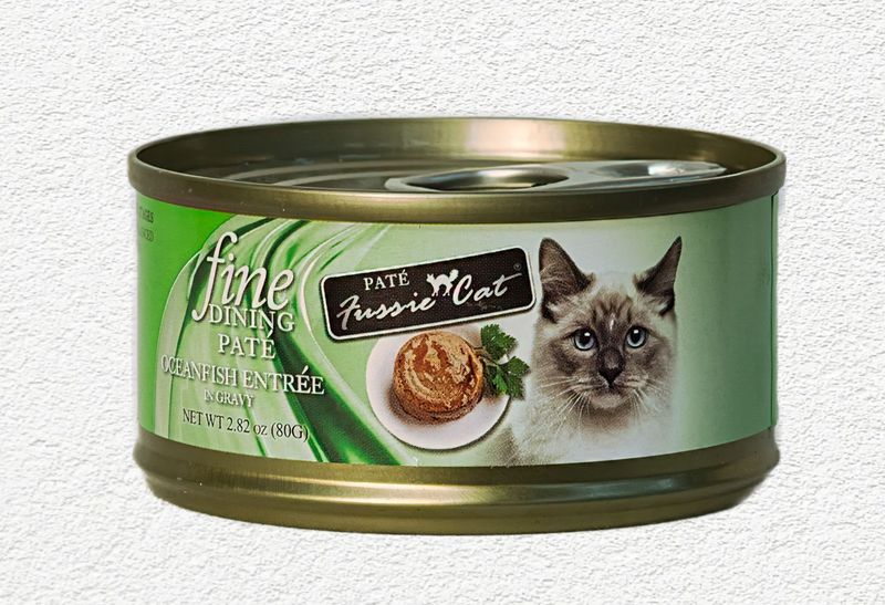 Fussie Cat Fine Dining Pate Oceanfish Entrée - 2.82 oz