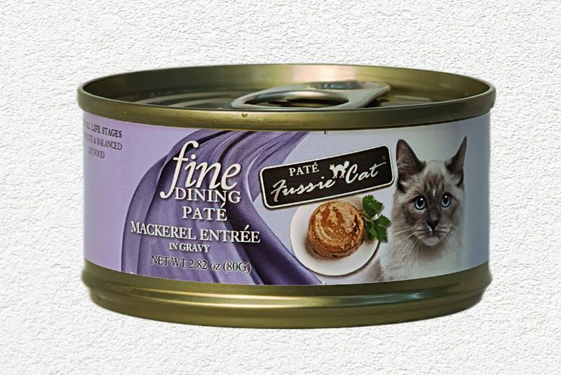 Fussie Cat Fine Dining Pate Mackerel Entrée - 2.82oz
