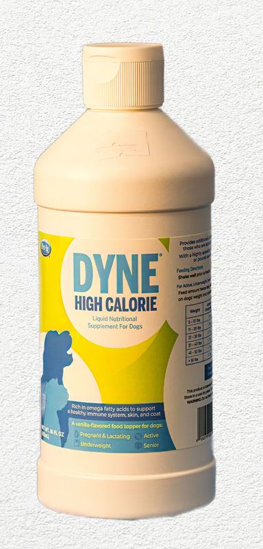 Dyne High Calorie Liquid Nutritional Supplement for Dogs and Puppies, 16 oz