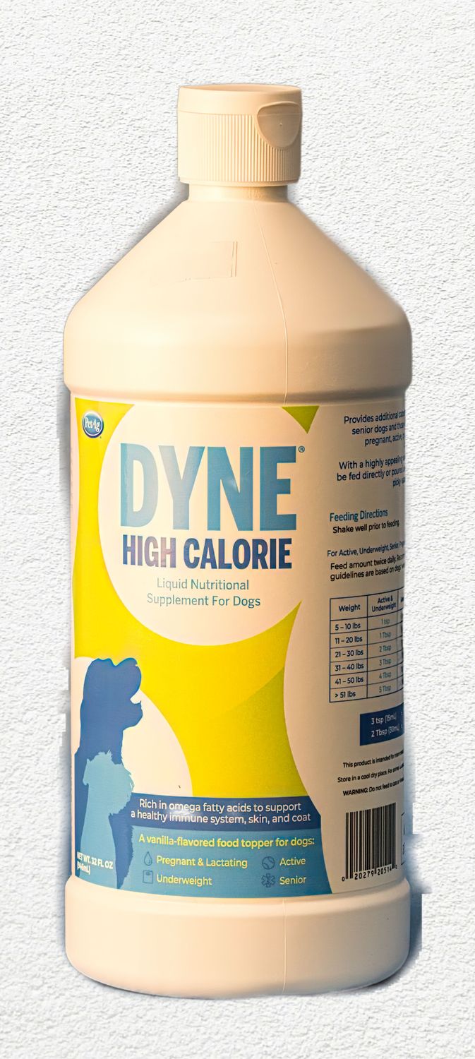 Dyne High Calorie Liquid Nutritional Supplement for Dogs and Puppies, 32 oz