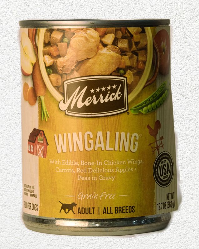 Merrick Grain Free Wingaling in Gravy Canned Dog Food, 12.7 oz