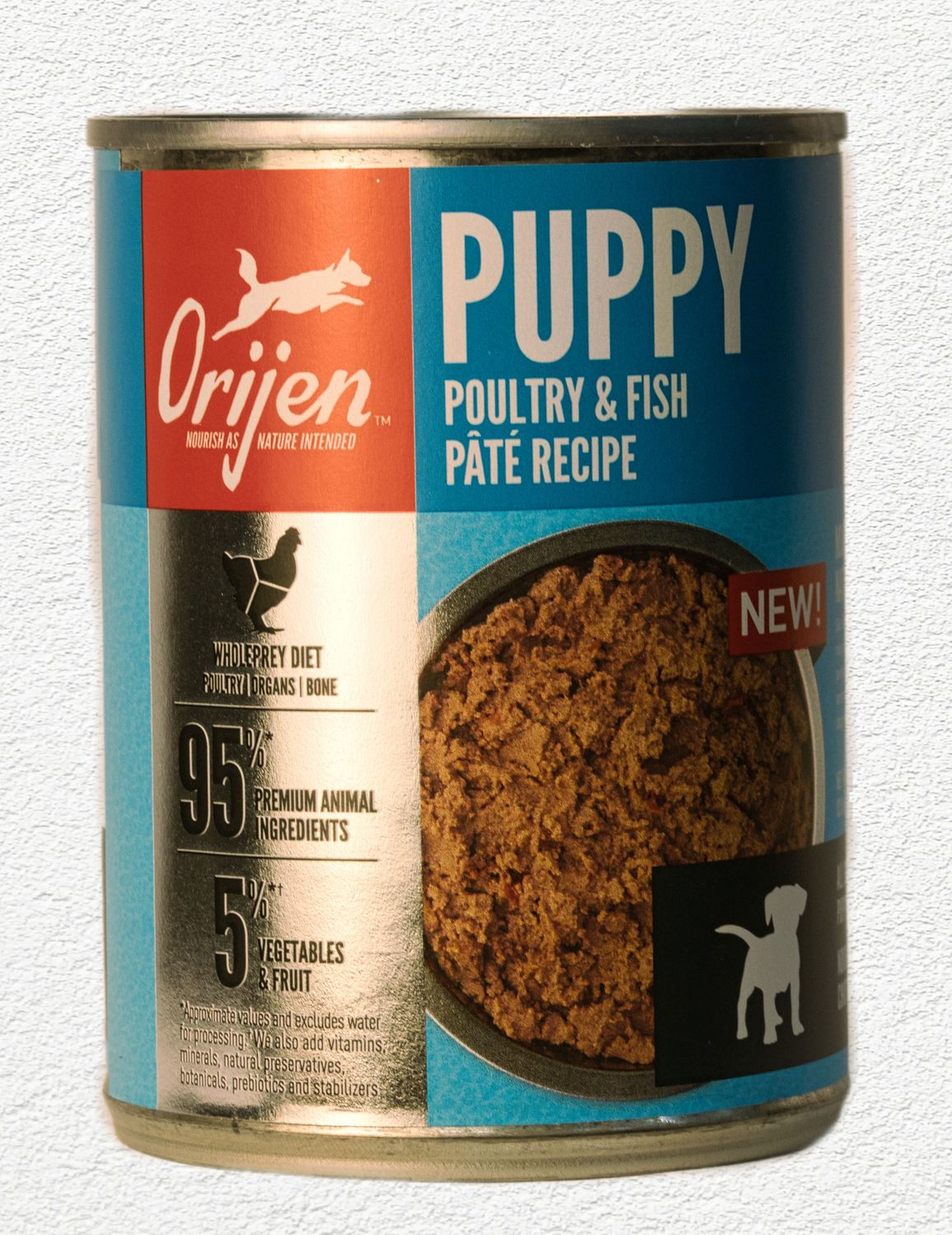 ORIJEN Puppy Poultry & Fish Pâté Recipe 12.8oz ORIJEN Puppy Poultry & Fish Pâté Recipe 12.8oz