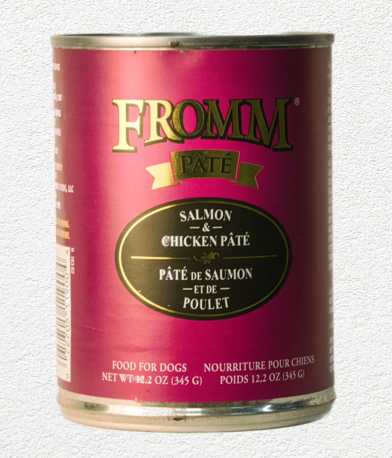 Fromm Pâté Salmon & Chicken Canned Dog Food 12.2 oz