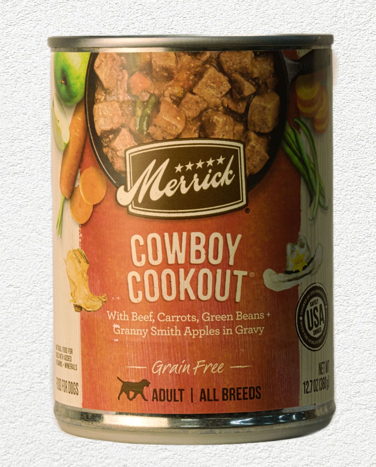 Merrick Grain Free Cowboy Cookout in Gravy Canned Dog Food, 12.7 oz