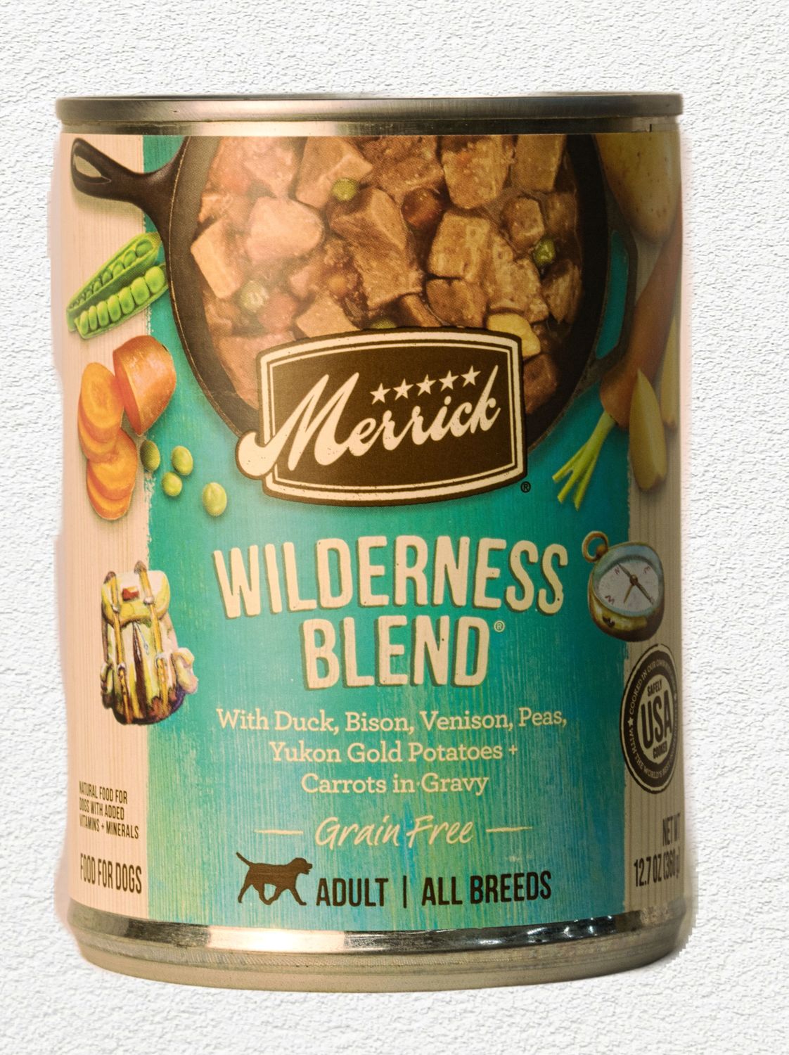 Merrick Grain-Free Wilderness Blend Canned Dog Food, 12.7 oz