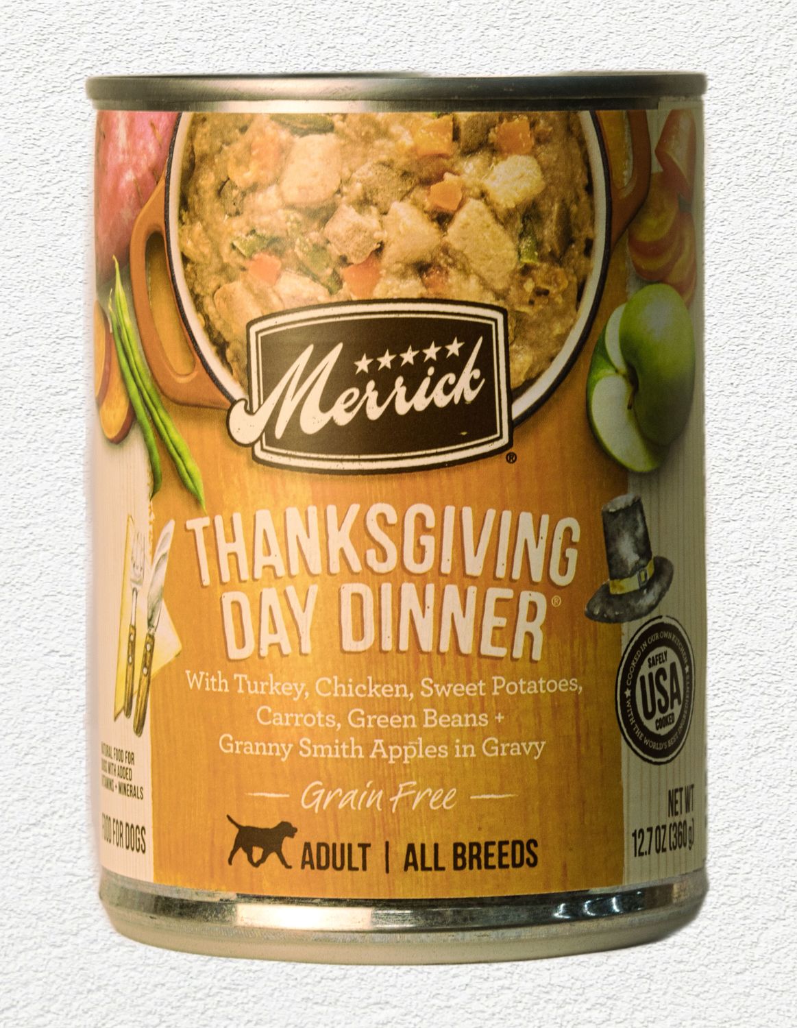Merrick Grain Free Thanksgiving Day Dinner Canned Dog Food, 12.7 oz
