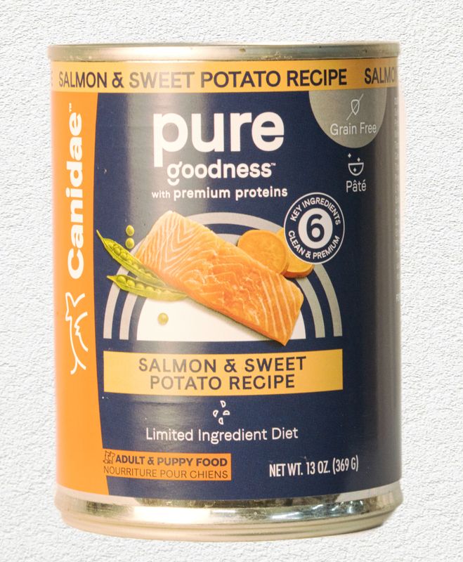 Canidae PURE Grain-Free Wet Dog Food Salmon & Sweet Potato, 13oz