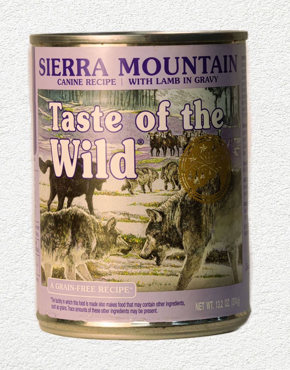 Taste of the Wild Canine Recipe Grain - Free Sierra Mountain with Roasted Lamb in Gravy 13.2 oz