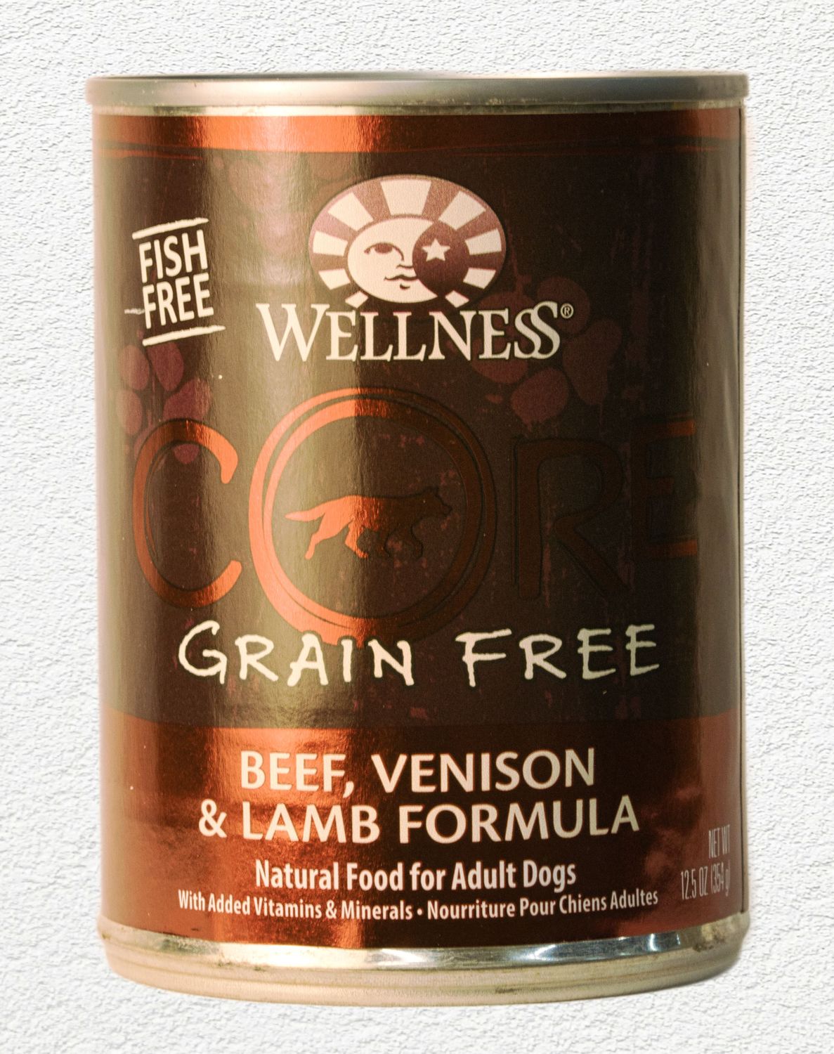 Wellness CORE Natural Wet Grain Free Canned Dog Food - Beef, Venison & Lamb Pate
