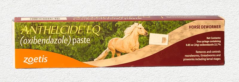 Anthelcide EQ horse dewormer