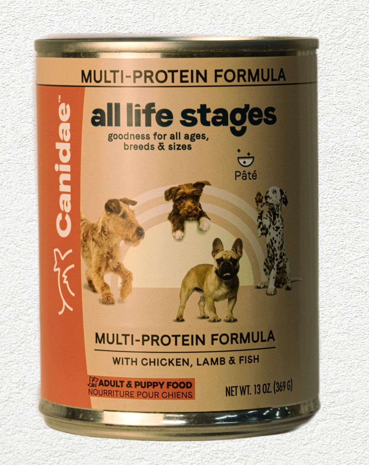 Canidae All Life Stages Multi-Protein Formula Pate Wet Dog Food, 13oz