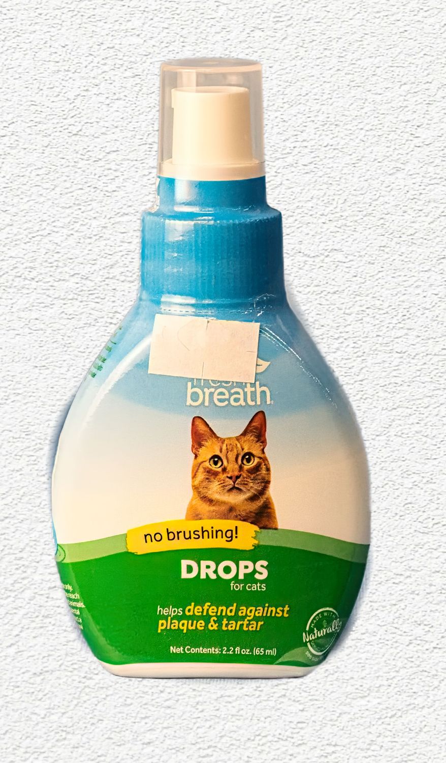 TropiClean Fresh Breath Oral Care Drops for Cats, 2oz