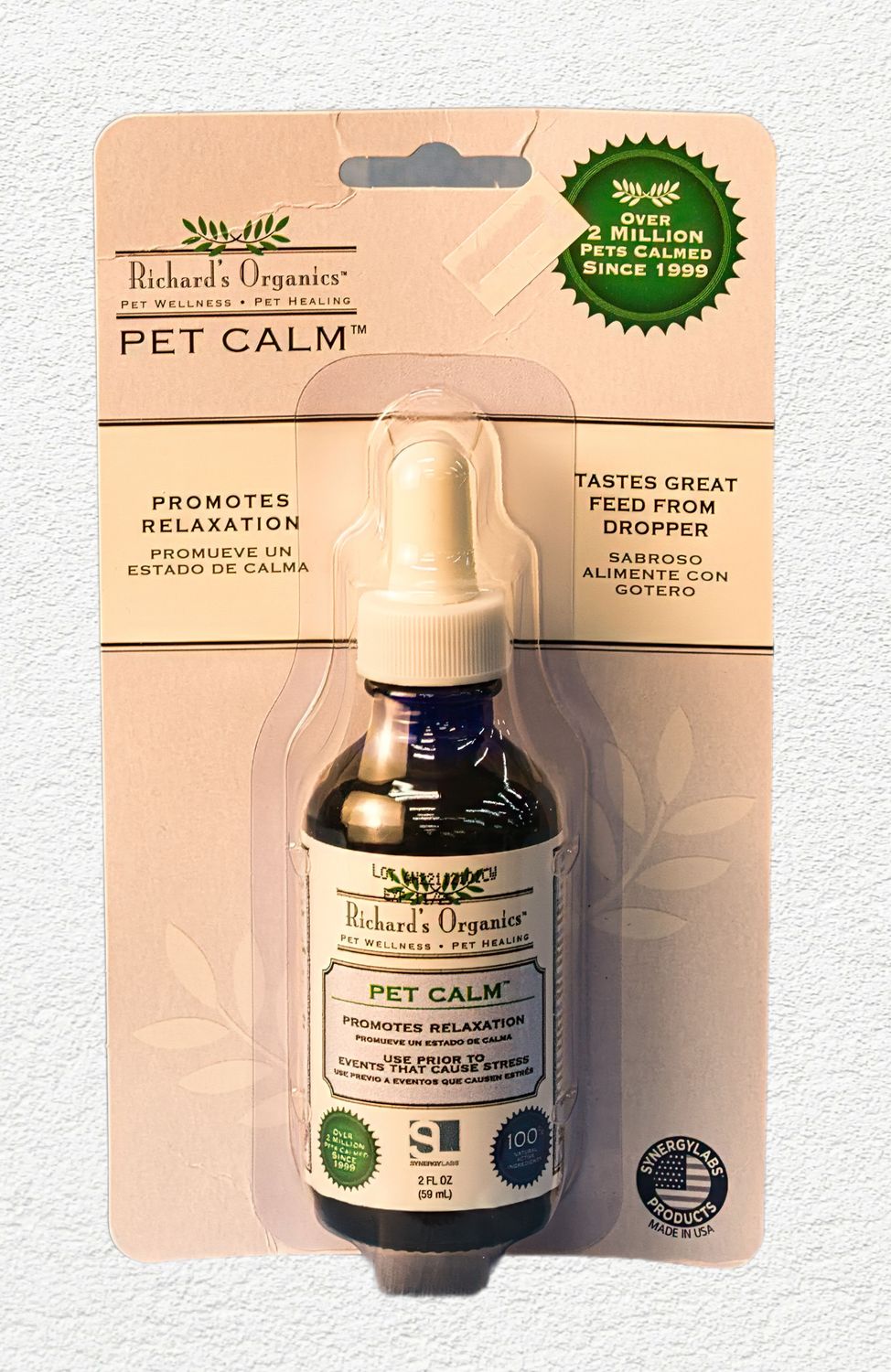 Richard's Organics Pet Calm - 2 oz