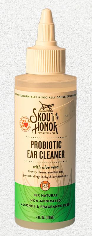 Skout's Honor Wellness Probiotic Cat Ear Cleaner - 4 oz