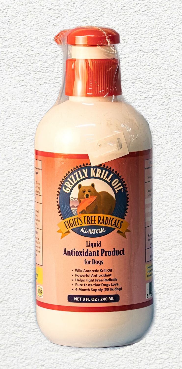 Grizzly Krill Oil for Dogs (8 oz)