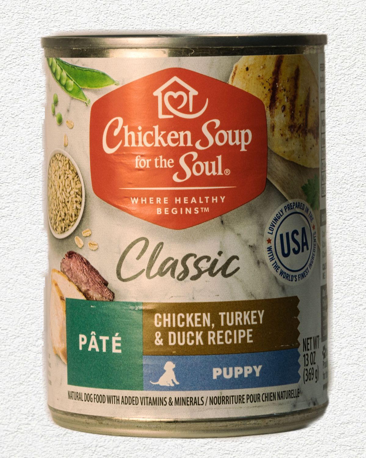 Chicken Soup for the Soul Puppy Chicken, Turkey & Duck Pate Canned Dog Food
