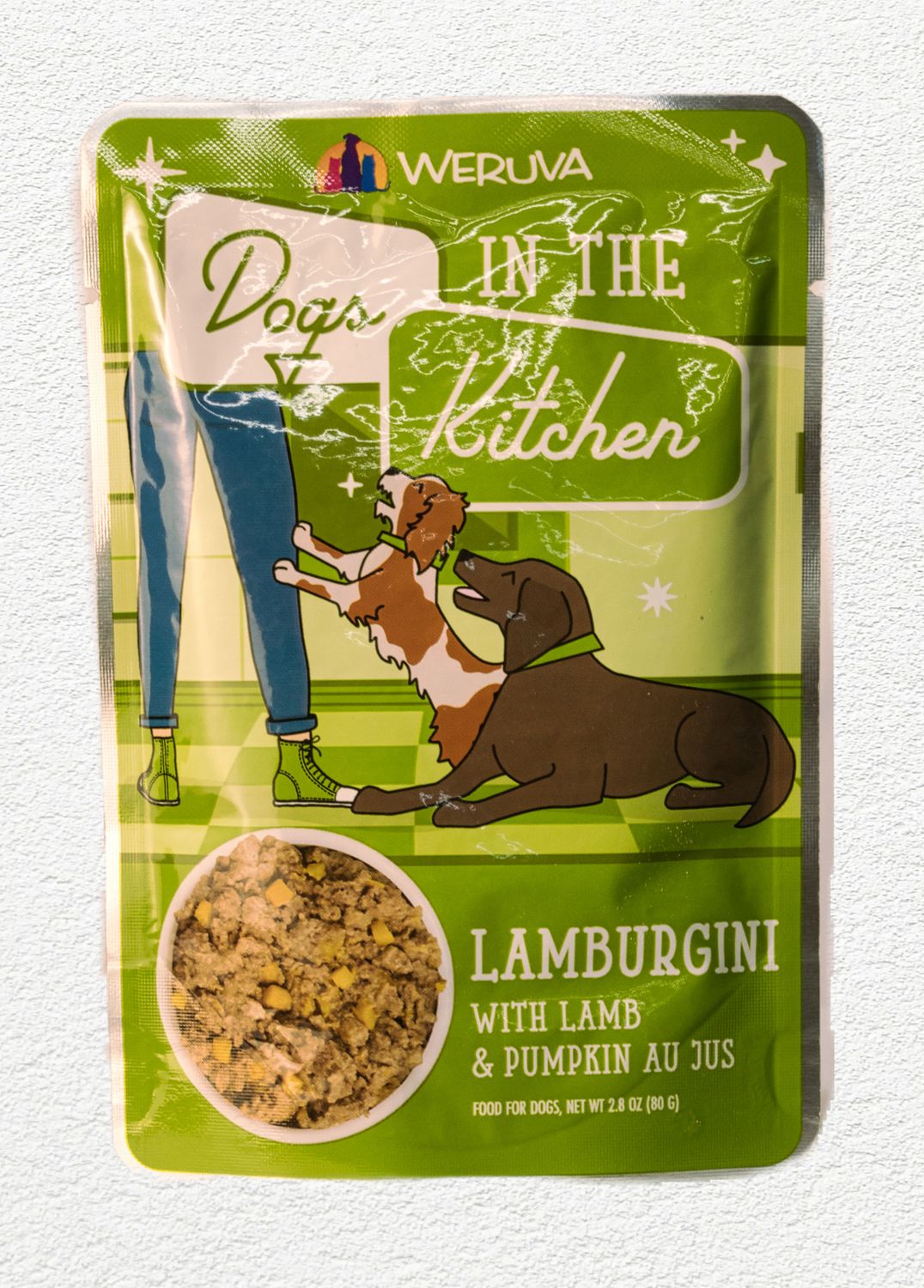 Weruva Dogs in the Kitchen Lamburgini Dog Food, 2.8 oz Pouch
