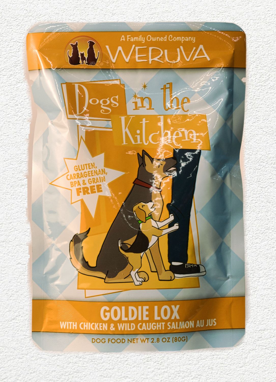 Weruva Dogs in the Kitchen Goldie Lox Dog Food, 2.8 oz Pouch