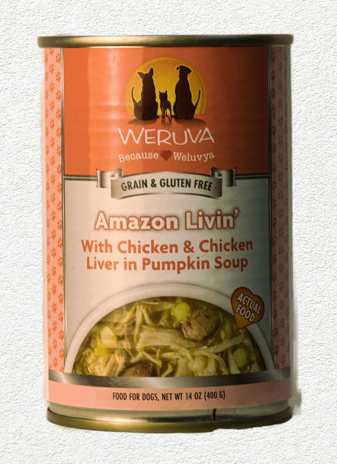 Weruva Amazon Liver with Chicken & Chicken Liver in Pumpkin Soup - 14oz