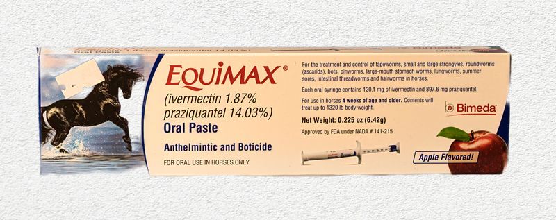Equimax Paste Dewormer - 6.42g