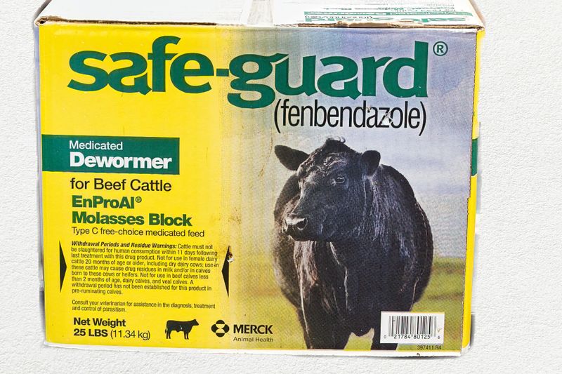 Safe-Guard En-Pro-AL Molasses Dewormer Block, 25 lbs