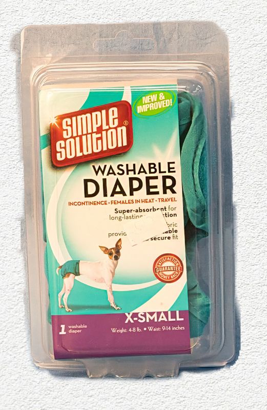 SIMPLE SOLUTION WASHABLE DIAPER XSMALL