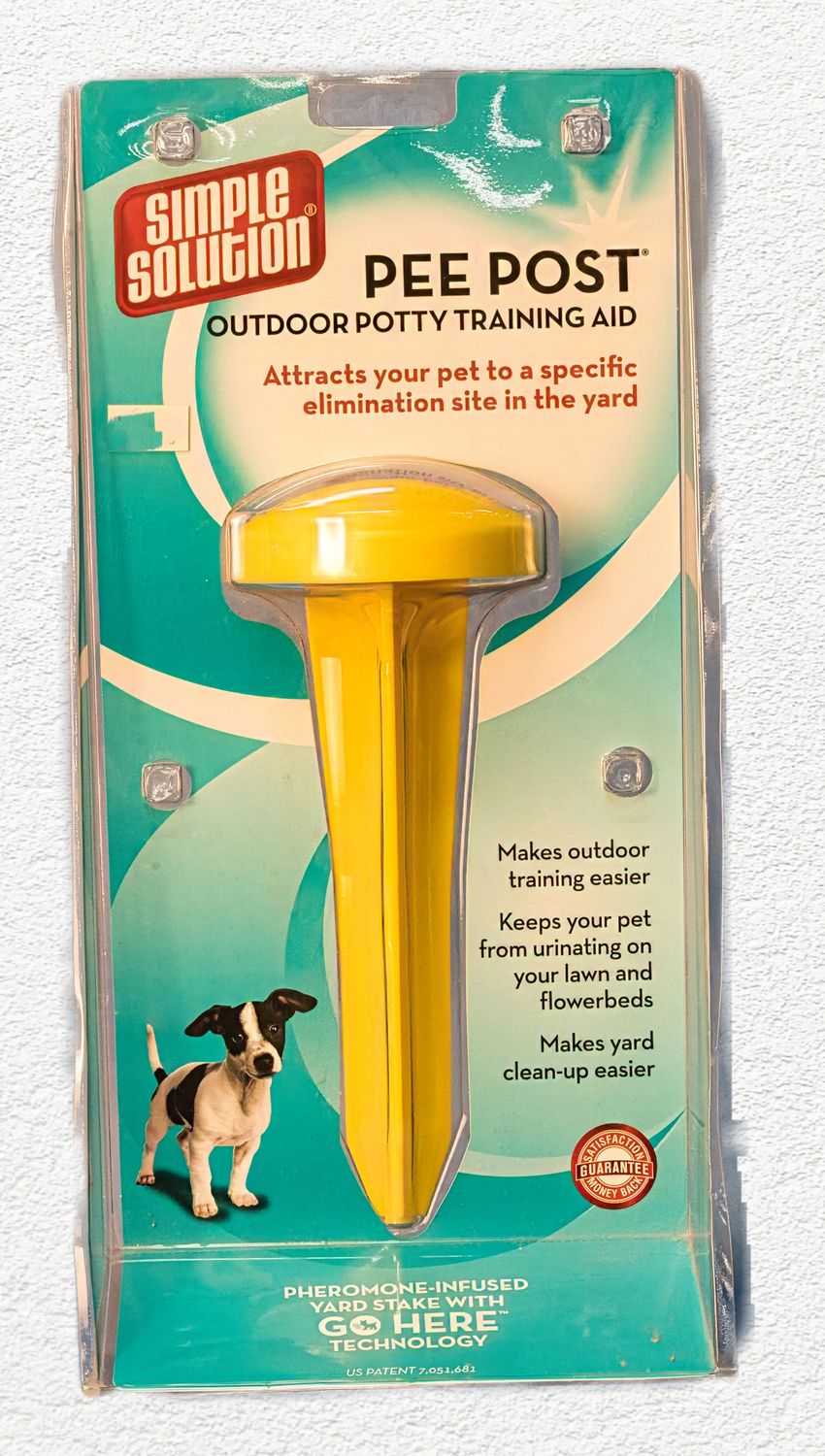 Simple Solution Pee Post Pheromone-Treated Yard Stake - 13 Inch