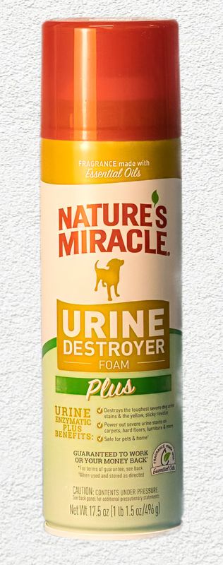 Nature's Miracle Urine Destroyer Plus for Cats, 17.5 fl oz