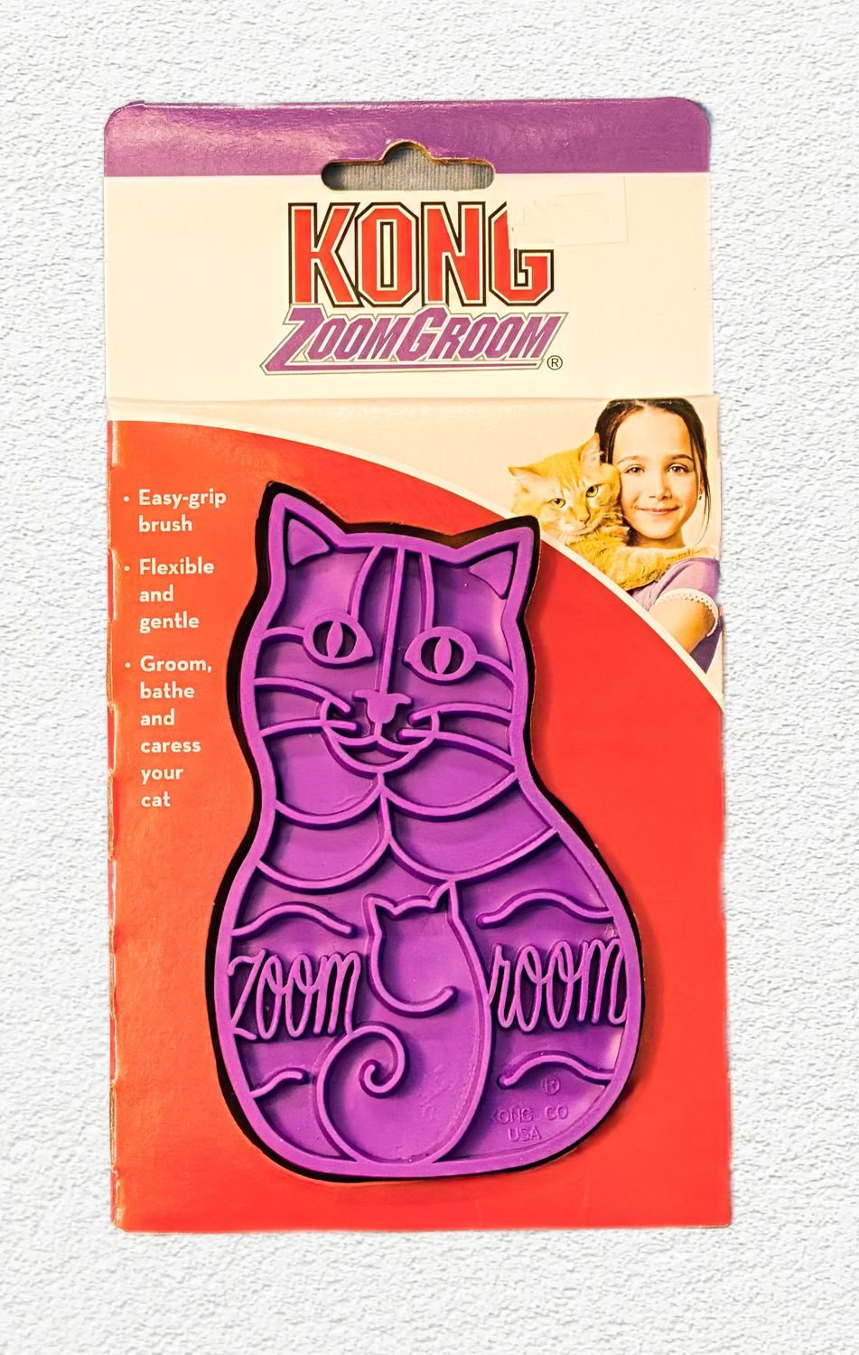KONG Cat ZoomGroom Brush