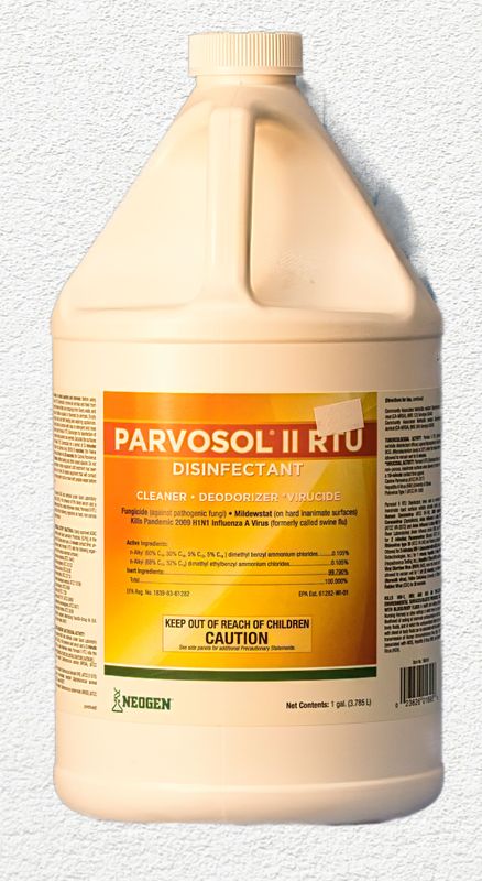 Neogen Parvosol II RTU Disinfectant - 1 Gallon