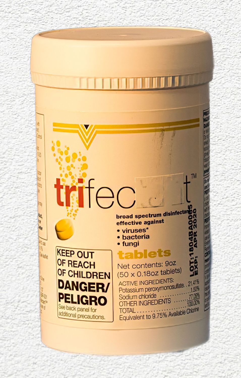 Tomlyn Trifectant Disinfectant Tablets - 50 Count