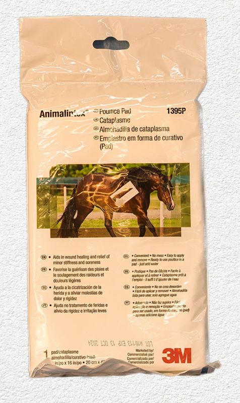 3M Animalintex Poultice Pad, 8" x 16