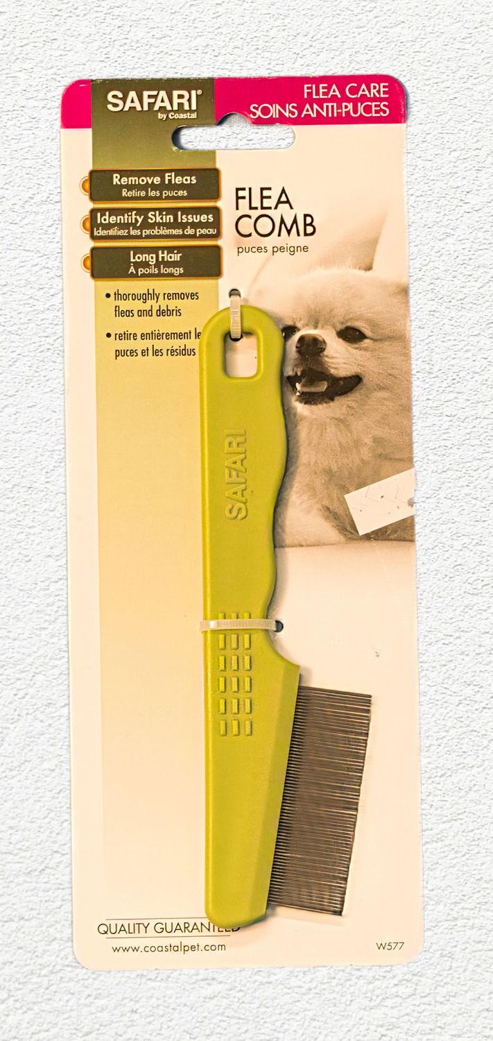 Safari Flea Comb for Long-Haired Breeds